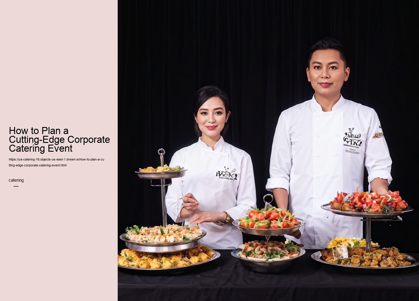 How to Plan a Cutting-Edge Corporate Catering Event